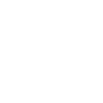 White icon of a washing machine and clothes basket